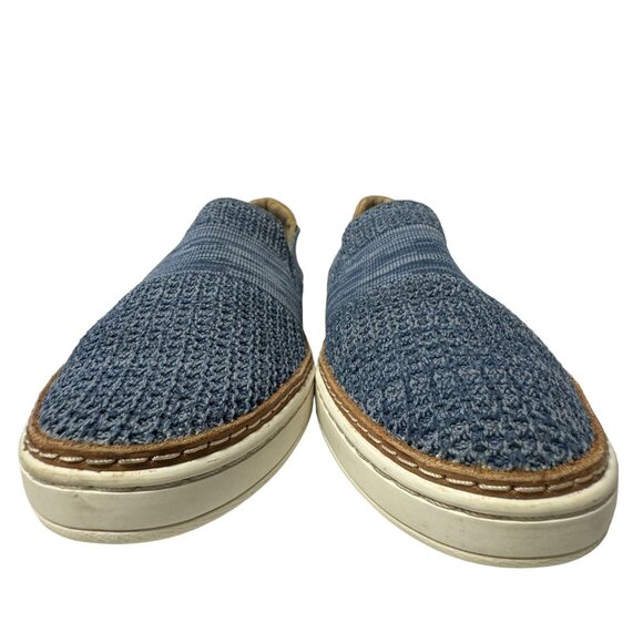 UGG Sammy Knit Slip-on Sneakers Womens 10 Heather Blue Comfort Loafers 1092779 - Picture 9 of 15